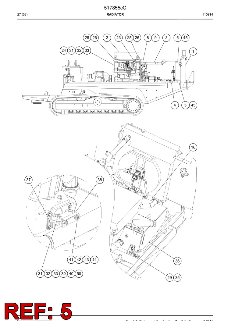 505230 505230 Hose - Sandvik Technical Drawing
