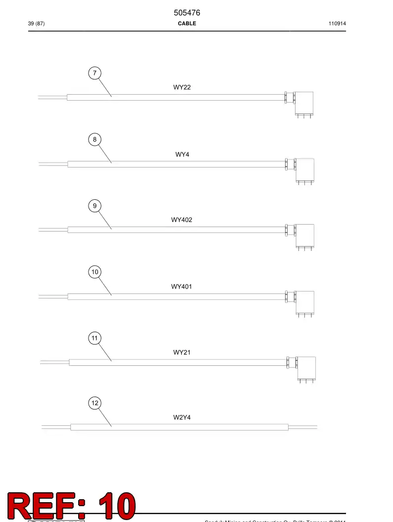 505357 505357 Wire - Sandvik Technical Drawing