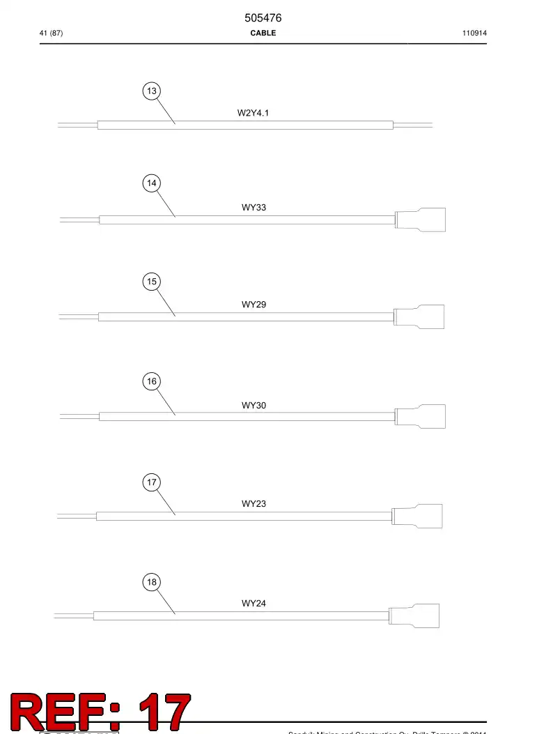 505372 505372 Wire - Sandvik Technical Drawing