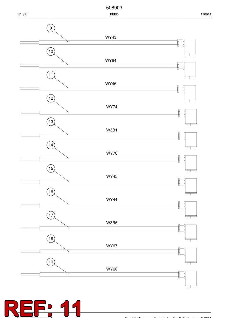505390 505390 Wire - Sandvik Technical Drawing