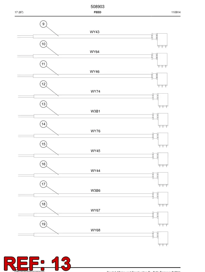 505392 505392 Wire - Sandvik Technical Drawing