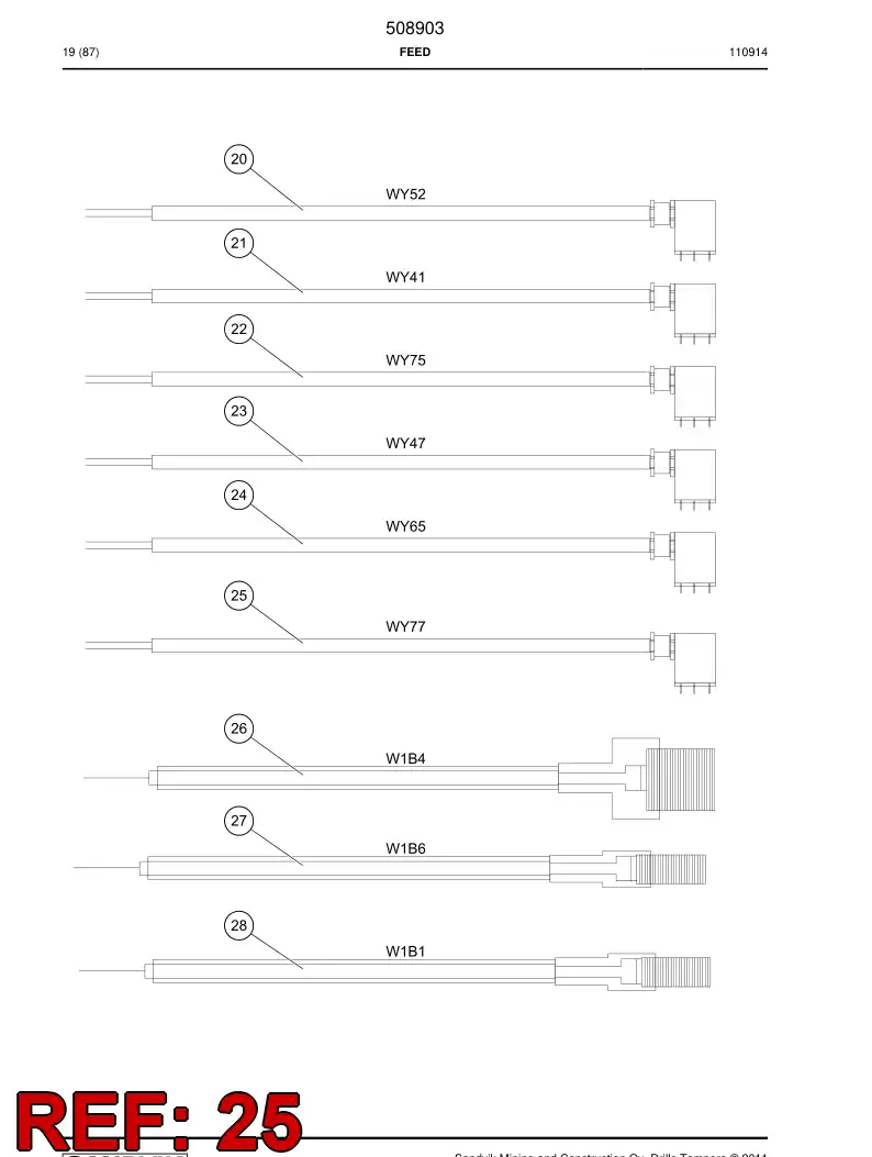 505400 505400 Wire - Sandvik Technical Drawing