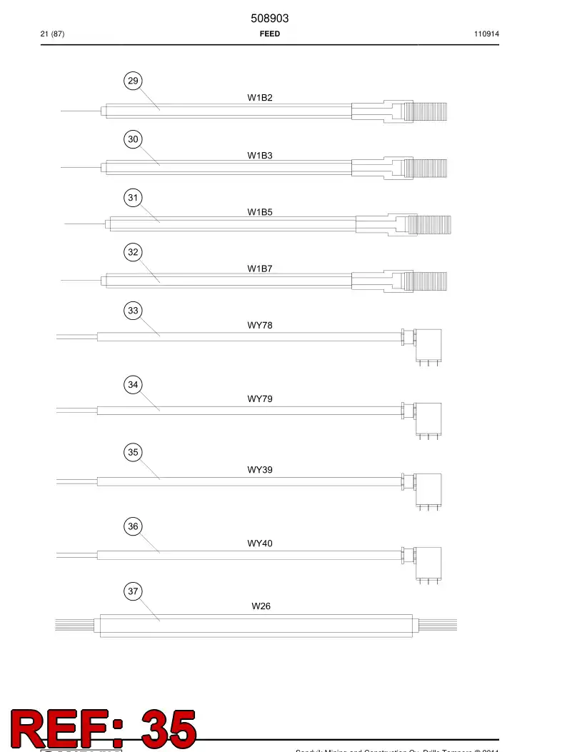 505401 505401 Wire - Sandvik Technical Drawing