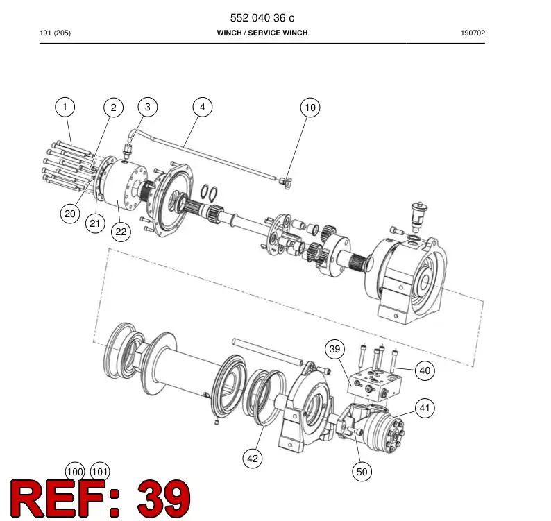 505426 505426 Section - Sandvik Technical Drawing