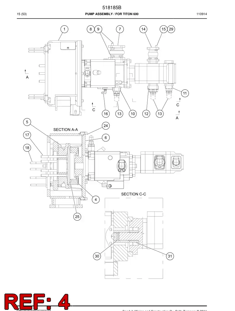 505474 505474 Center - Sandvik Technical Drawing