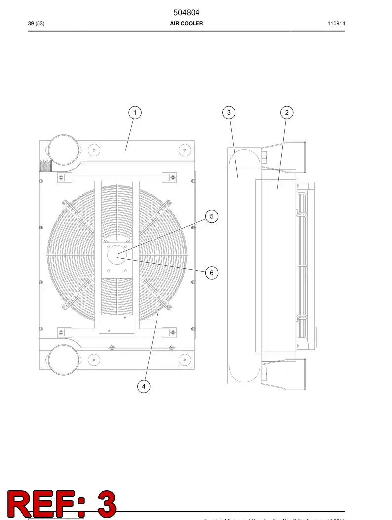 505514 505514 Housing - Sandvik Technical Drawing