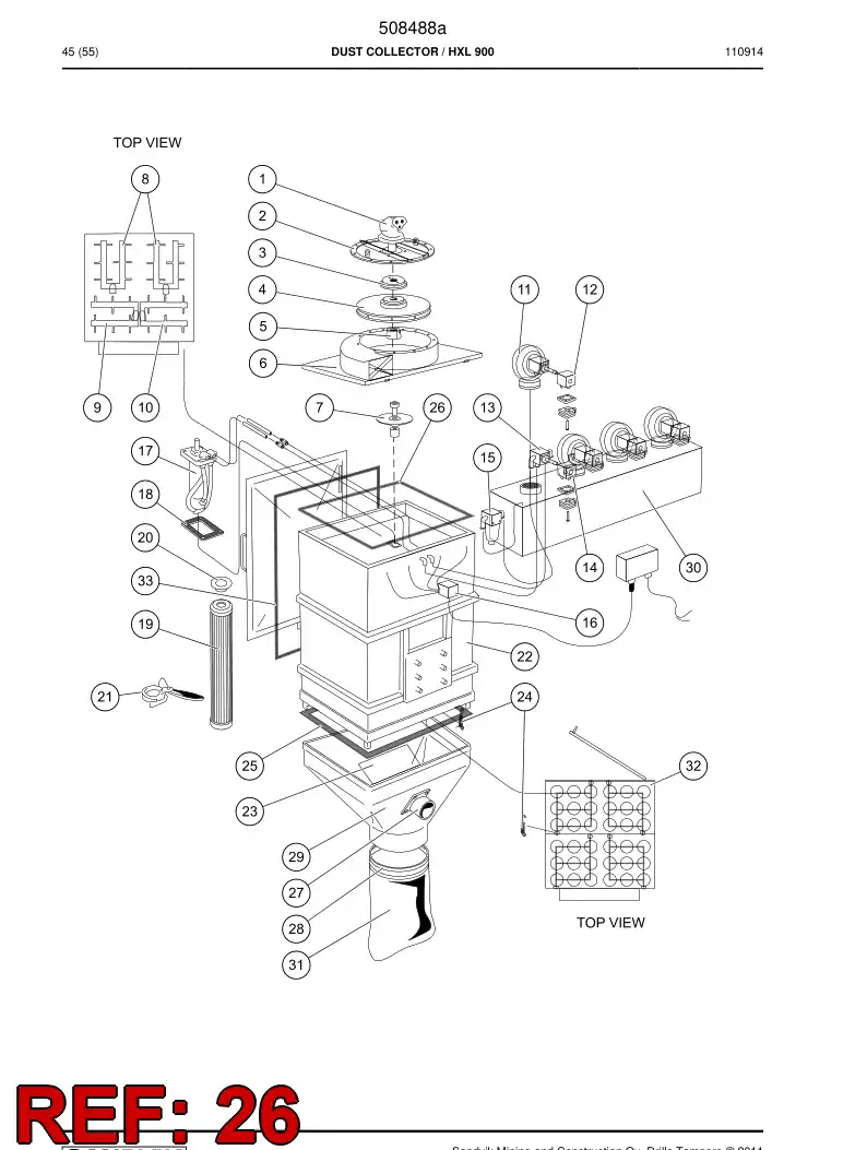 505536 505536 Seal - Sandvik Technical Drawing