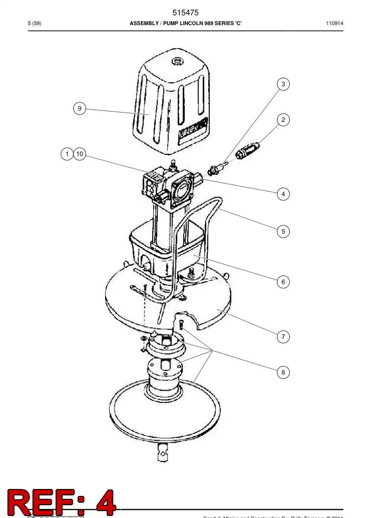 505554 505554 Adapter - Sandvik Technical Drawing