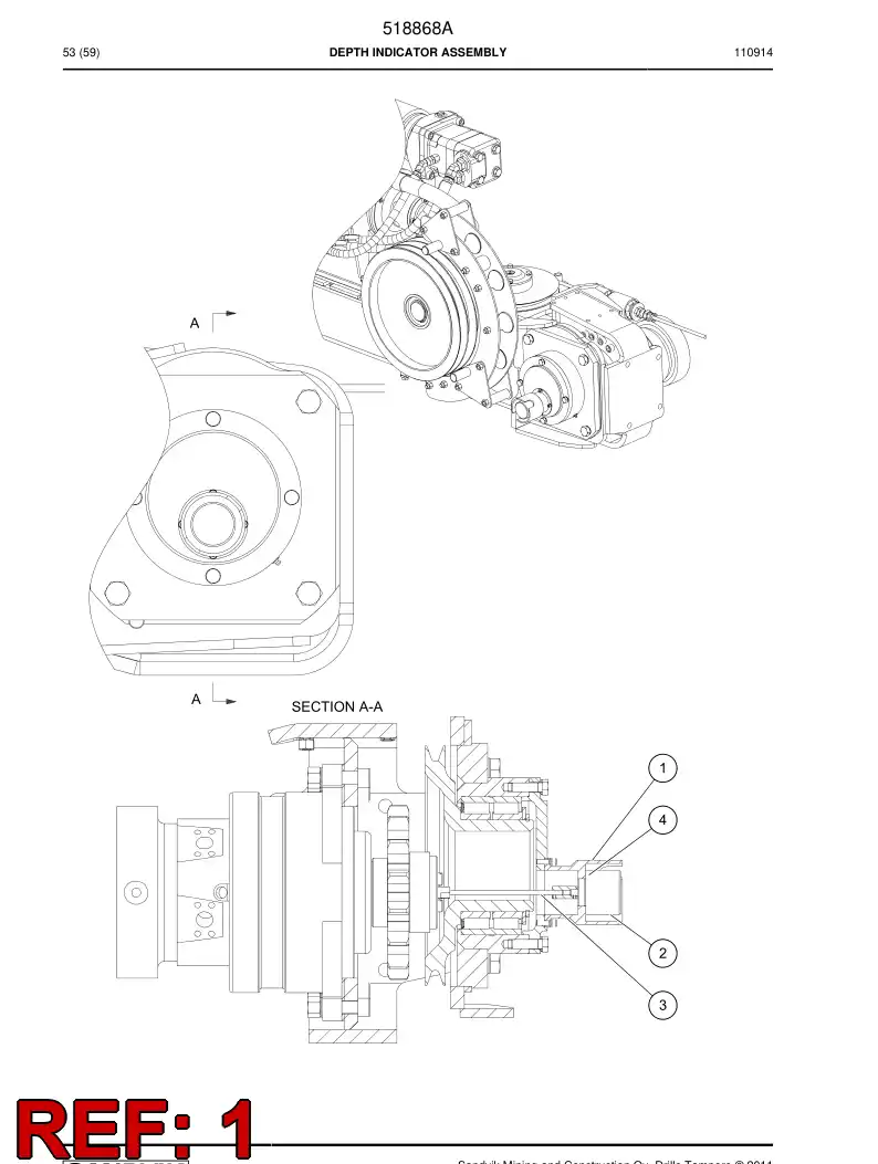 505589 505589 Coupling - Sandvik Technical Drawing