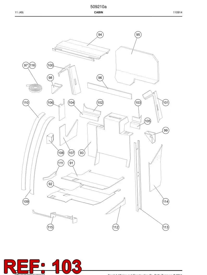 505684 505684 PRING - Sandvik Technical Drawing