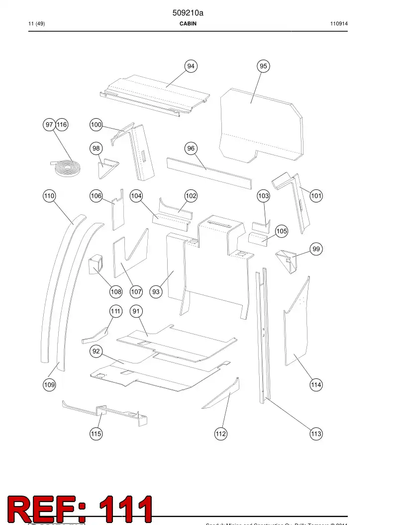 505692 505692 PRING - Sandvik Technical Drawing