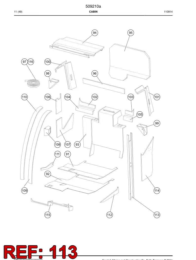 505694 505694 PRING - Sandvik Technical Drawing