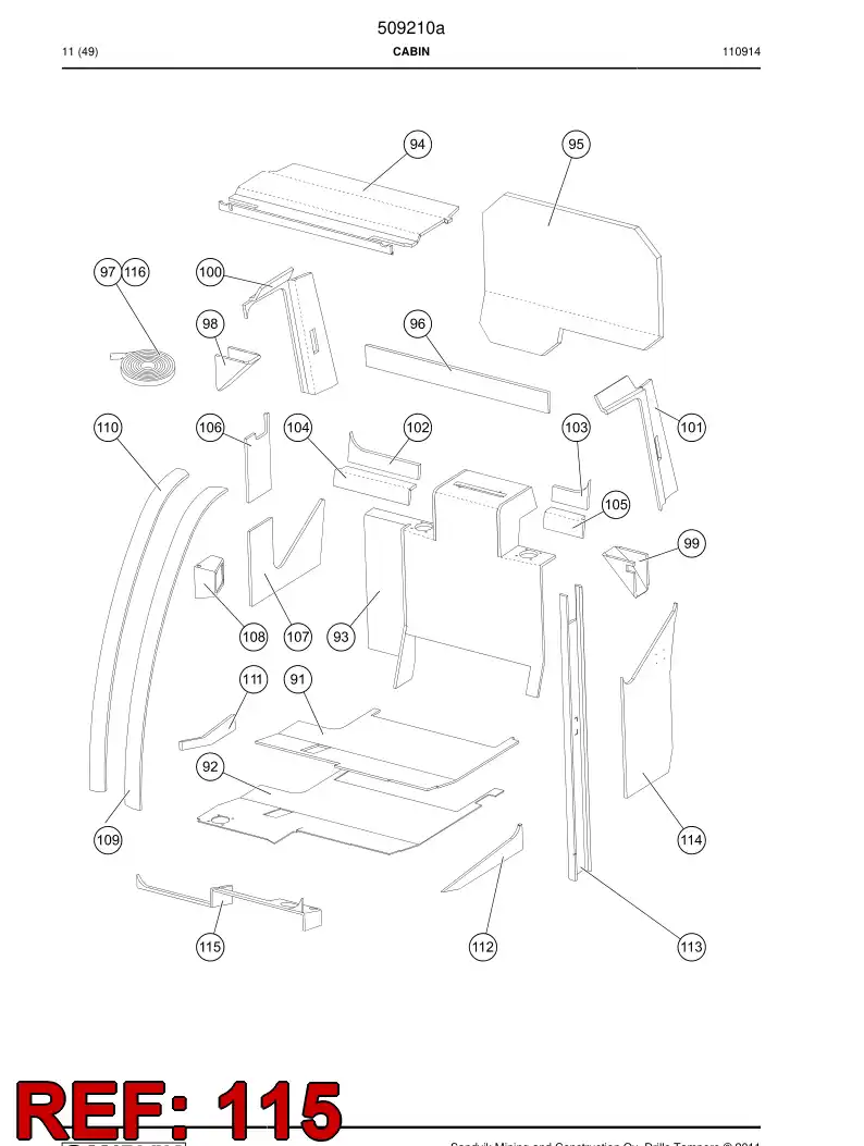 505696 505696 PRING - Sandvik Technical Drawing