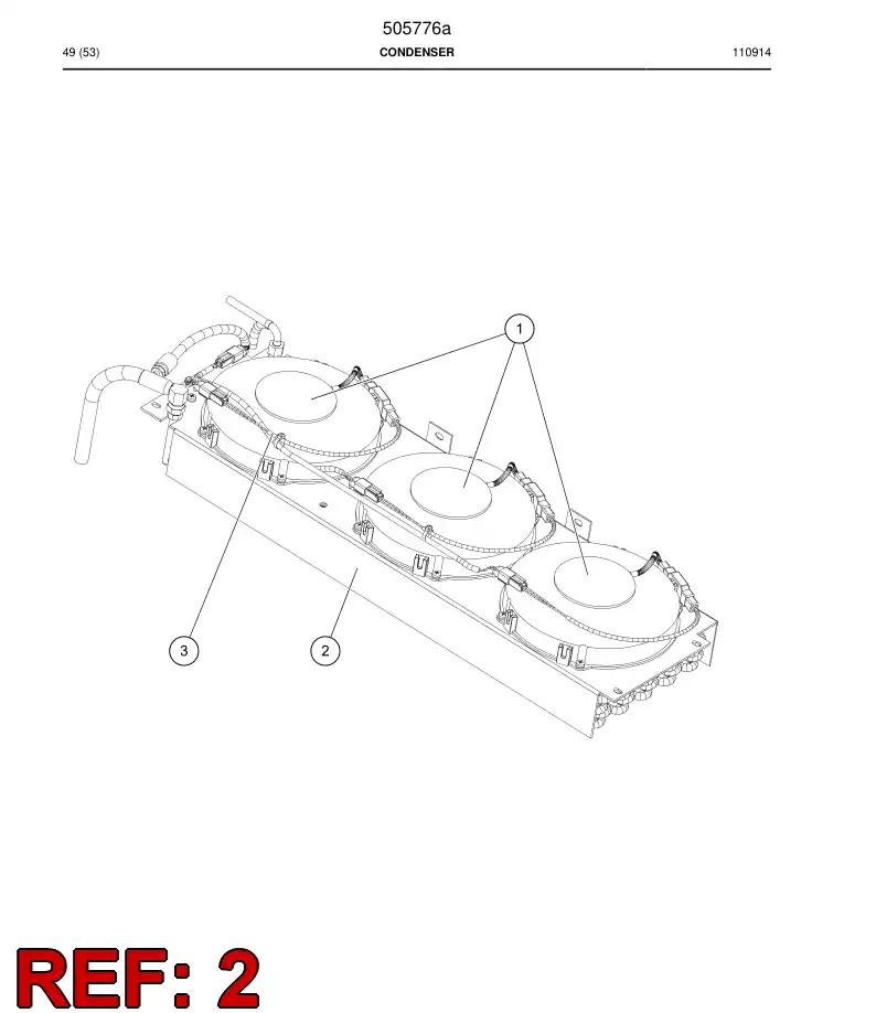 505938 505938 Condenser - Sandvik Technical Drawing