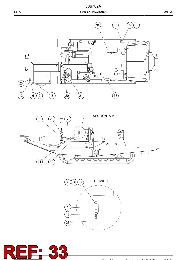 506287 506287 Hose assembly - Sandvik Technical Drawing