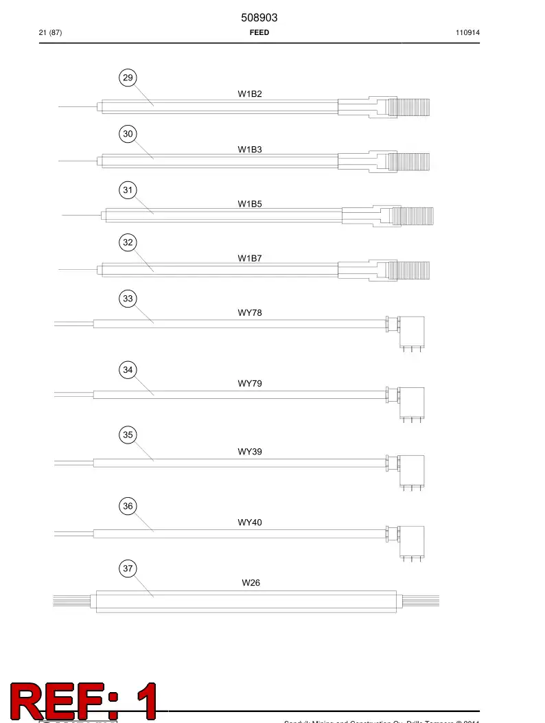 506709 506709 Proximity switch - Sandvik Technical Drawing