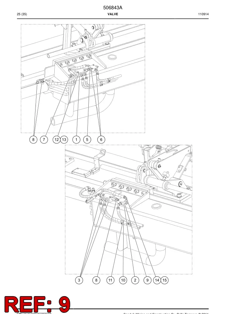 506799 506799 Plate - Sandvik Technical Drawing
