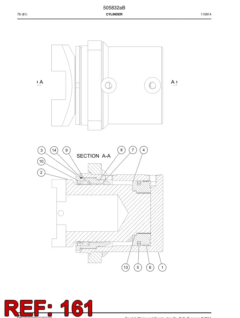 507045 507045 Hose - Sandvik Technical Drawing