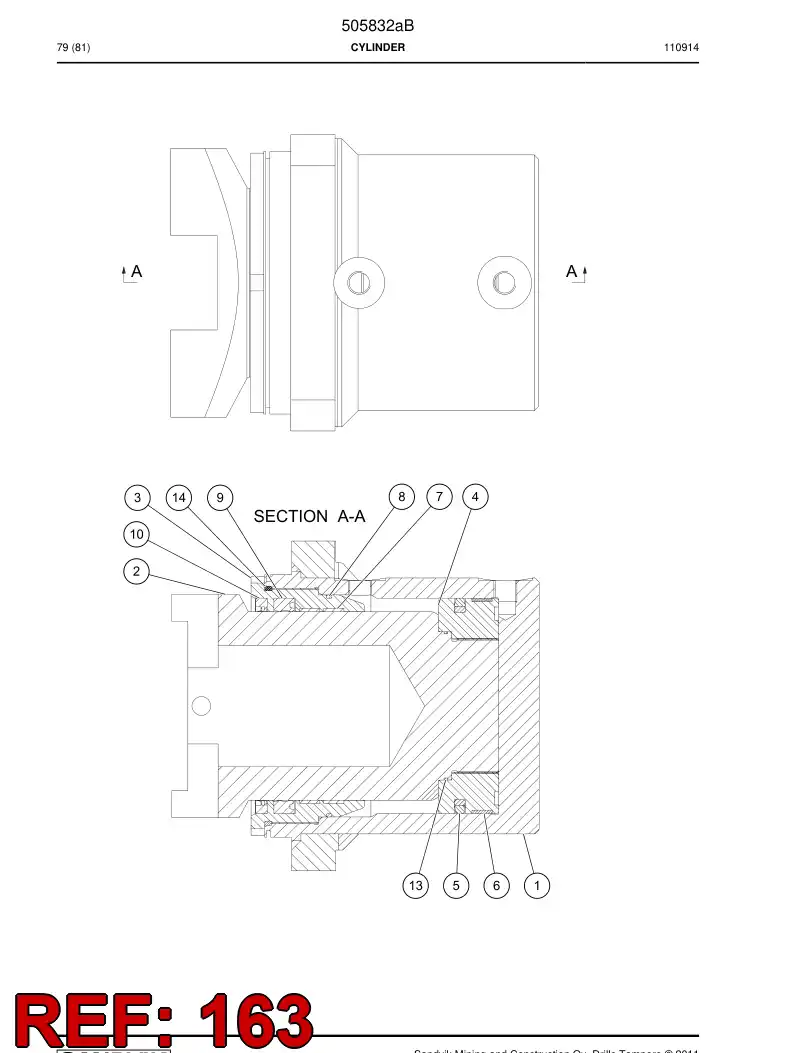507047 507047 Hose - Sandvik Technical Drawing