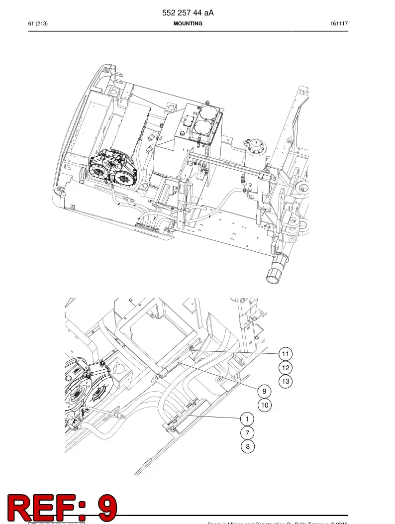 507159 507159 Hose - Sandvik Technical Drawing