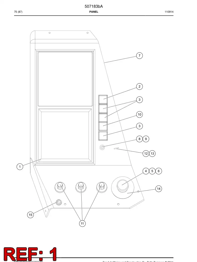 507183b 507183b PRING - Sandvik Technical Drawing