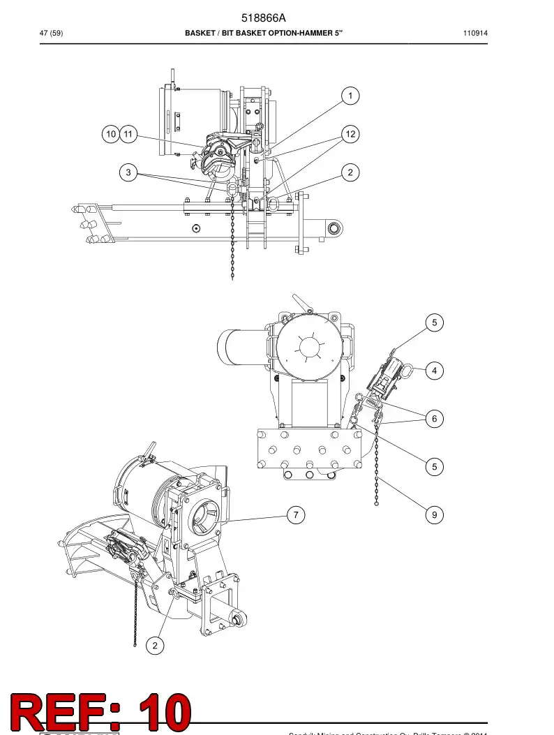 507350 507350 Chain - Sandvik Technical Drawing