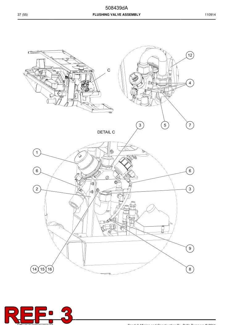 507708 507708 Adapter - Sandvik Technical Drawing