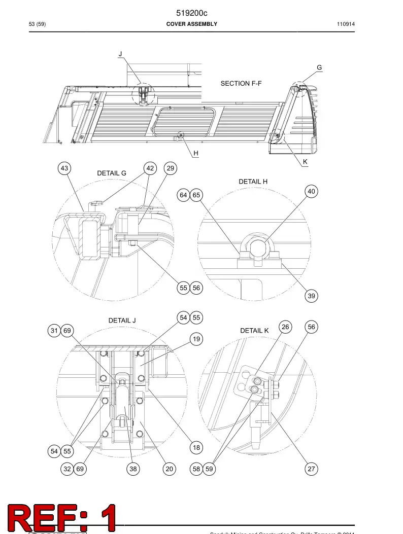 507876 507876 Hose band - Sandvik Technical Drawing
