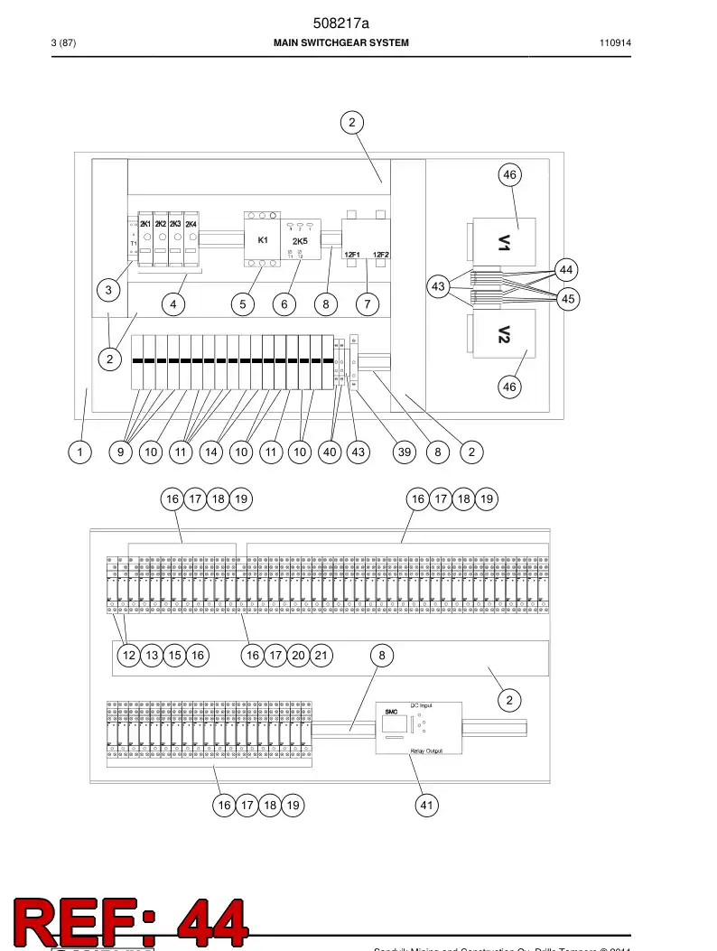 507887 507887 Gauge - Sandvik Technical Drawing