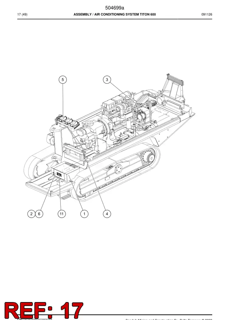 508118 508118 O-ring - Sandvik Technical Drawing