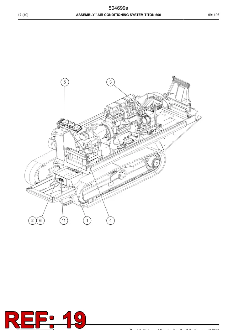 508119 508119 O-ring - Sandvik Technical Drawing