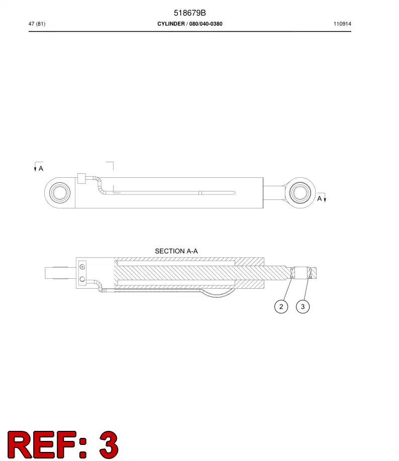 508382 508382 Spherical plain bearing - Sandvik Technical Drawing