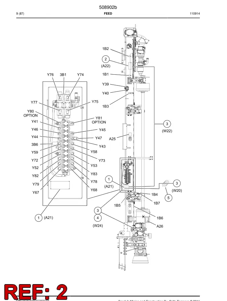 508902b 508902b Feed - Sandvik Technical Drawing