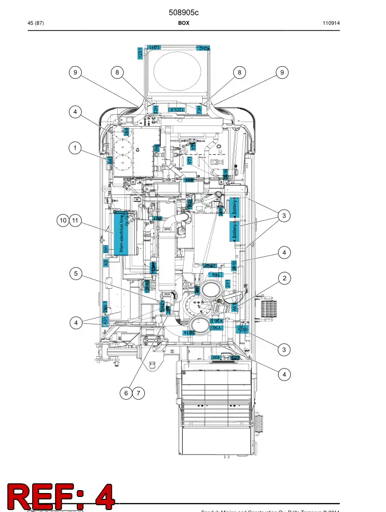 508905c 508905c Box - Sandvik Technical Drawing