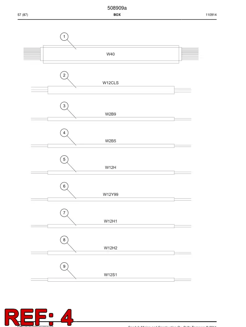 508909a 508909a Box - Sandvik Technical Drawing