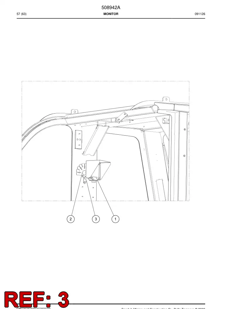508945 508945 Cable - Sandvik Technical Drawing