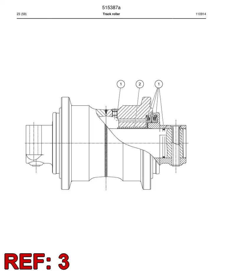 509332 509332 Bracket - Sandvik Technical Drawing