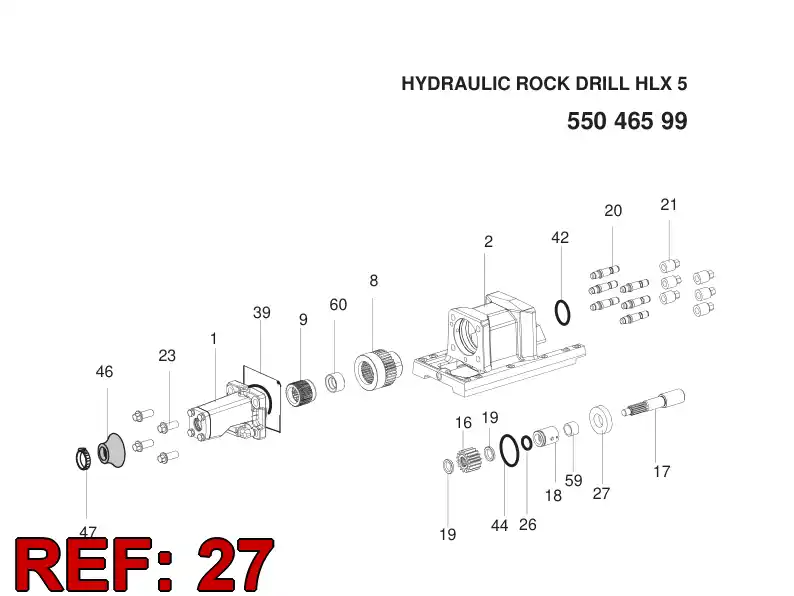 51110830 511 108 30 DEEP GROOVE BALL BEARING - Sandvik Technical Drawing