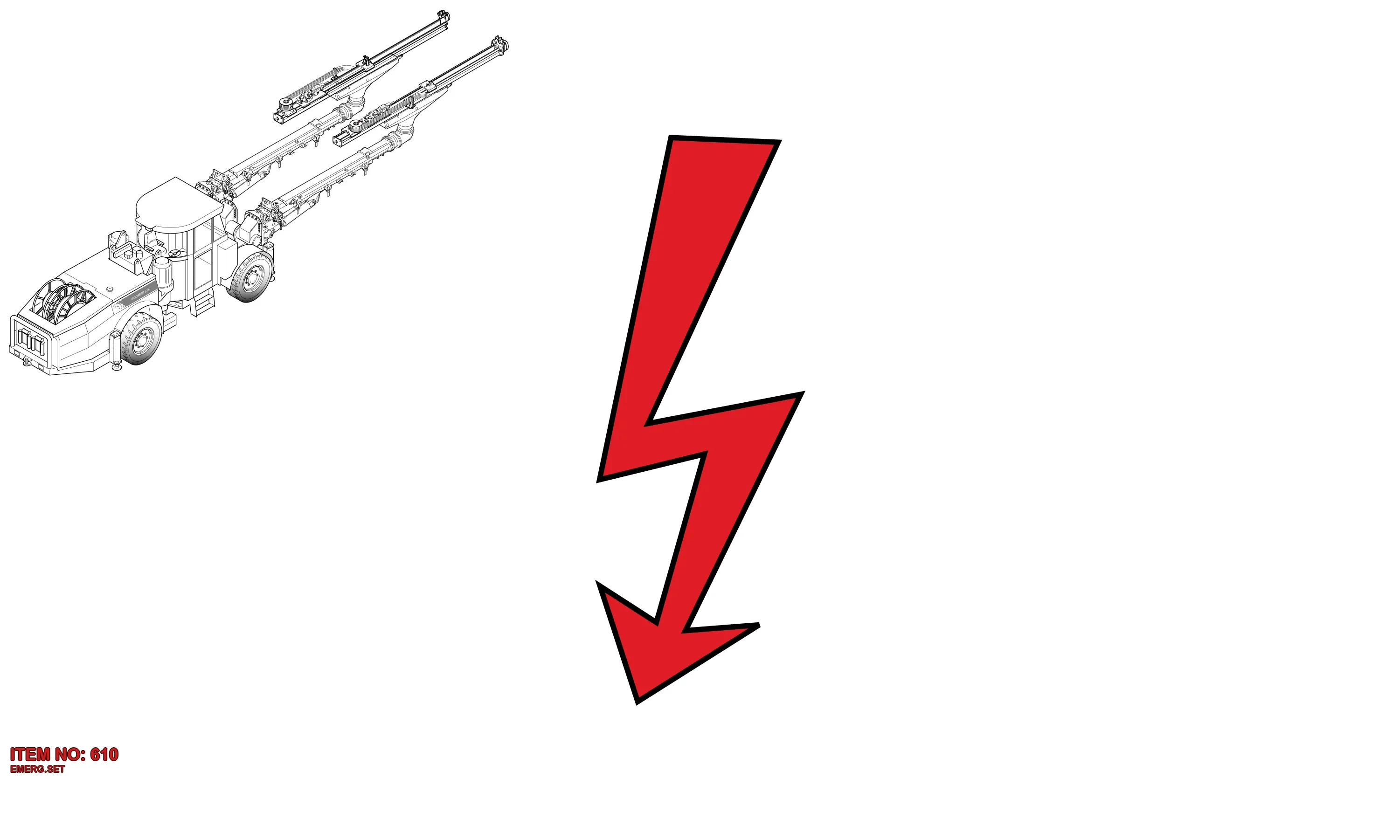 5112 0029 23 EMERG.SET - Technical Drawing