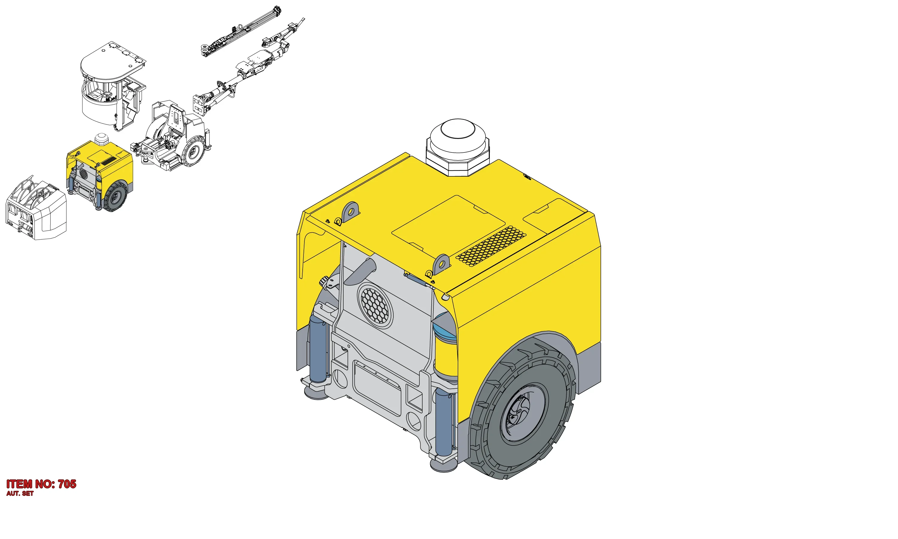 5112 0103 01 AUT. SET - Technical Drawing