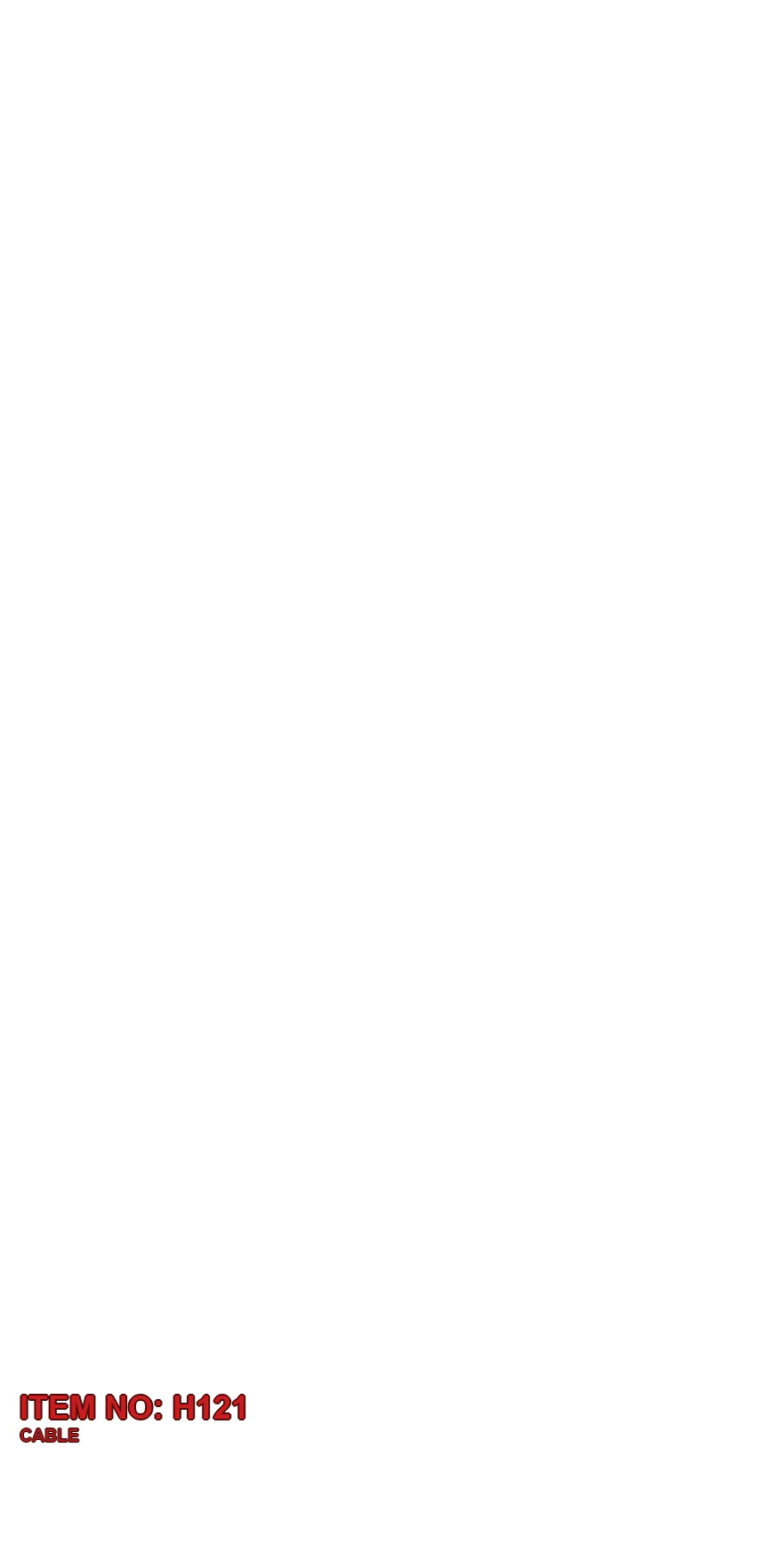 5112 0127 90 CABLE - Technical Drawing