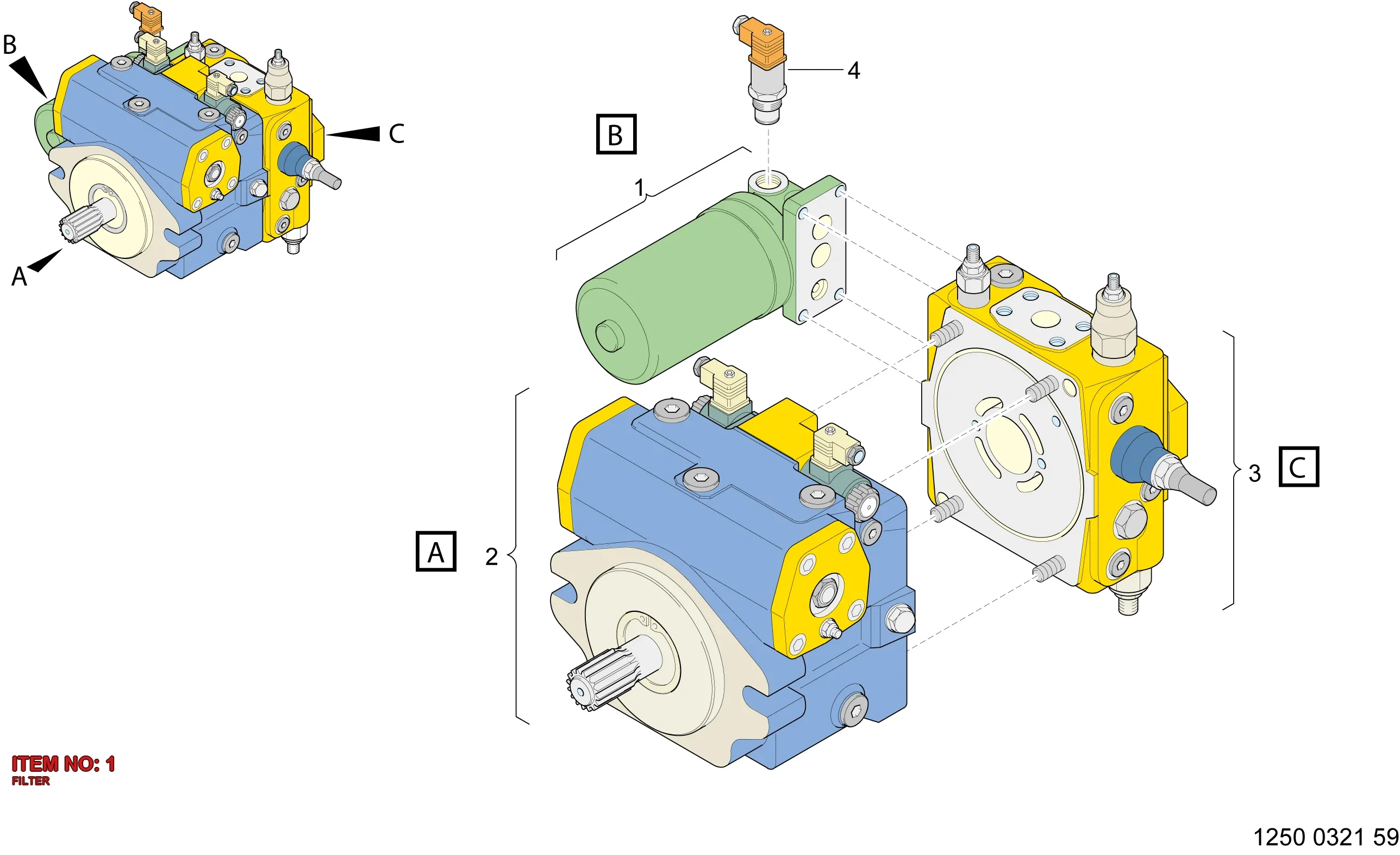 5112 2878 52 FILTER - Technical Drawing