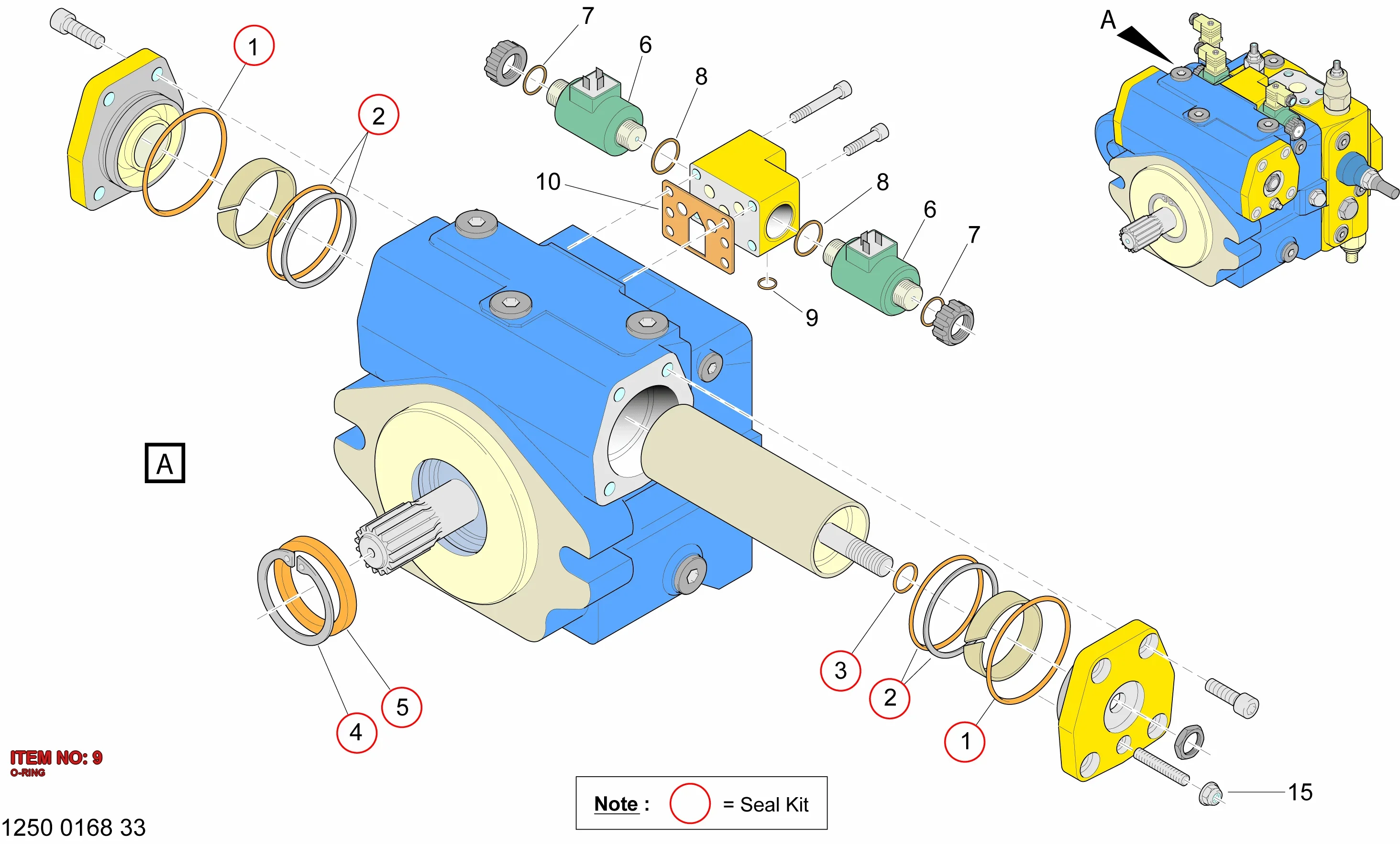 5112 2878 64 O-RING - Technical Drawing