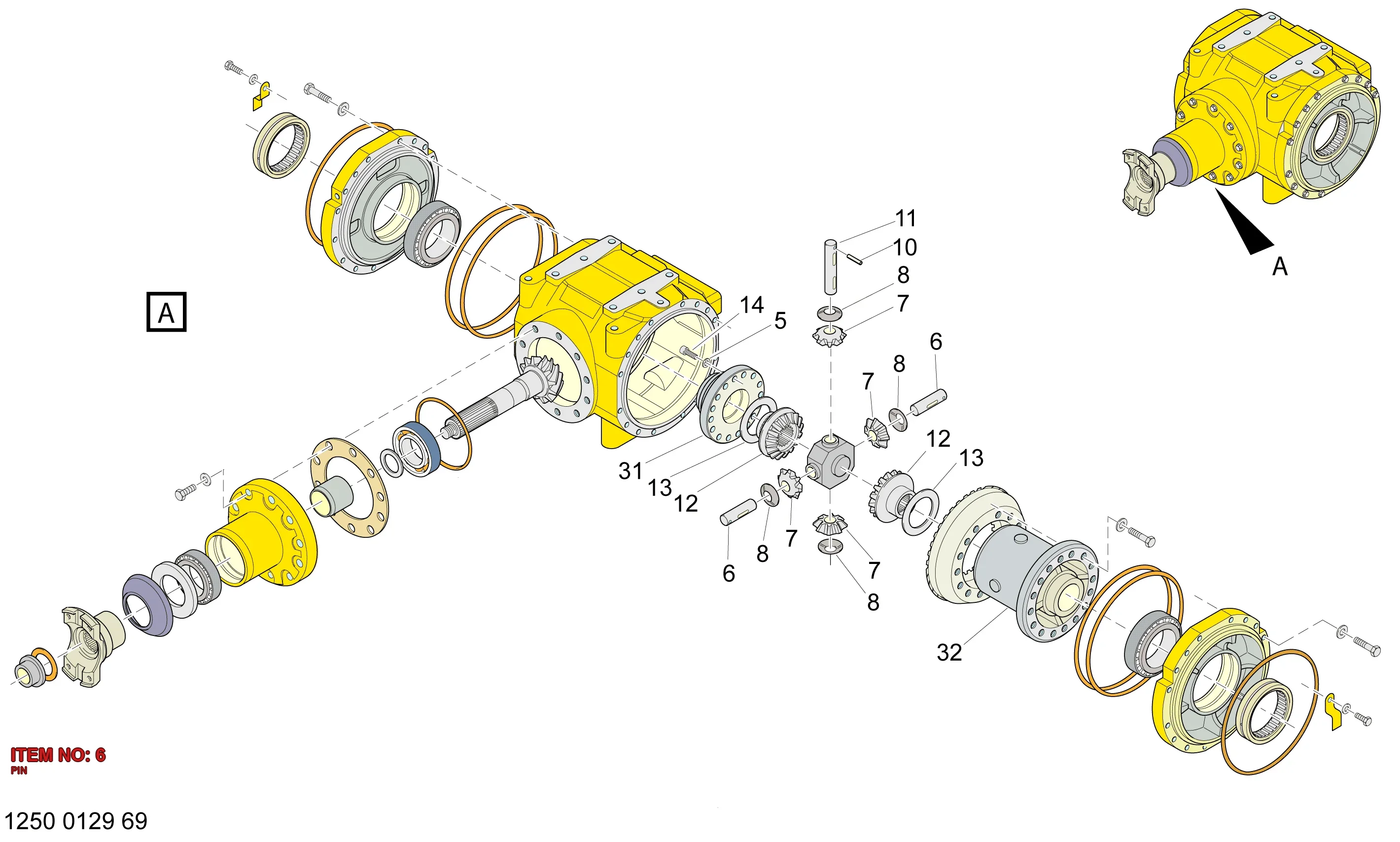 5112 3003 15 PIN - Technical Drawing