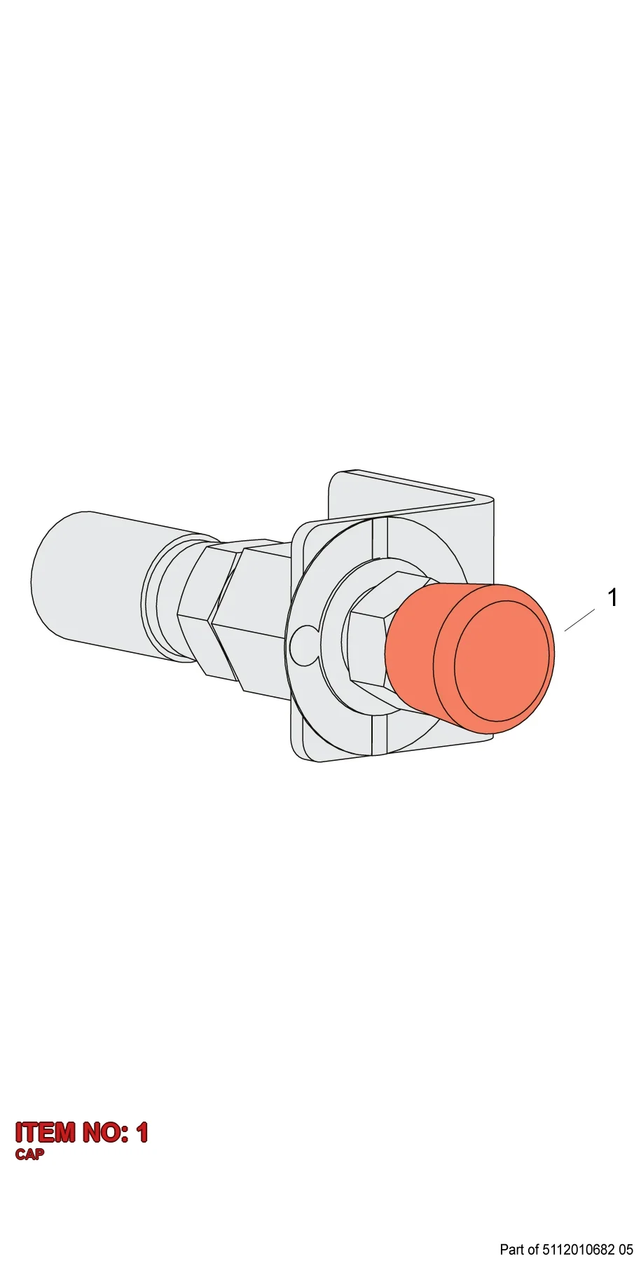 5112 3049 06 CAP - Technical Drawing