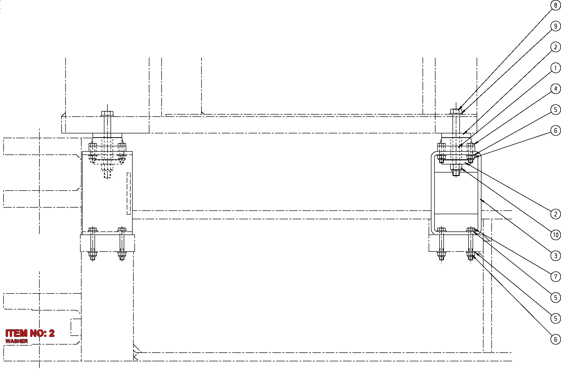 5112 3061 87 WASHER - Technical Drawing