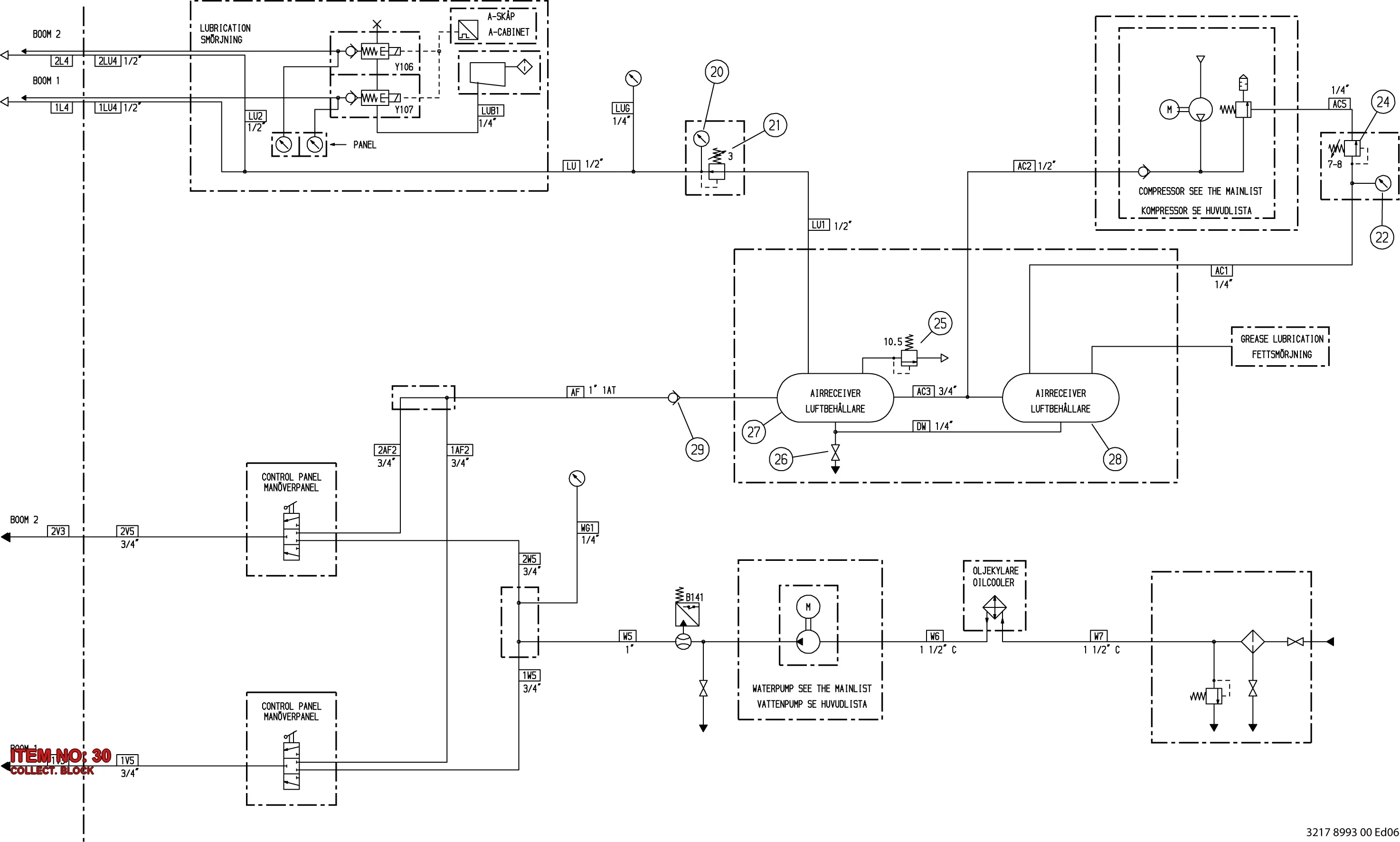 5112 3072 52 COLLECT. BLOCK - Technical Drawing