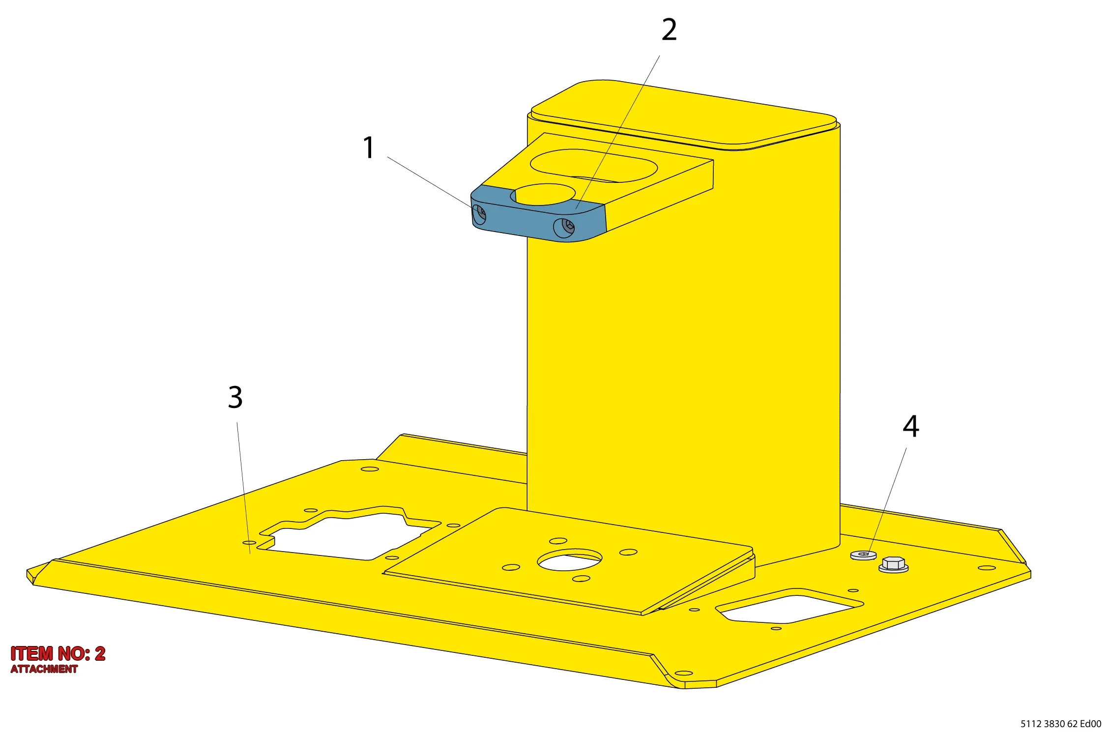 5112 3075 61 ATTACHMENT - Technical Drawing