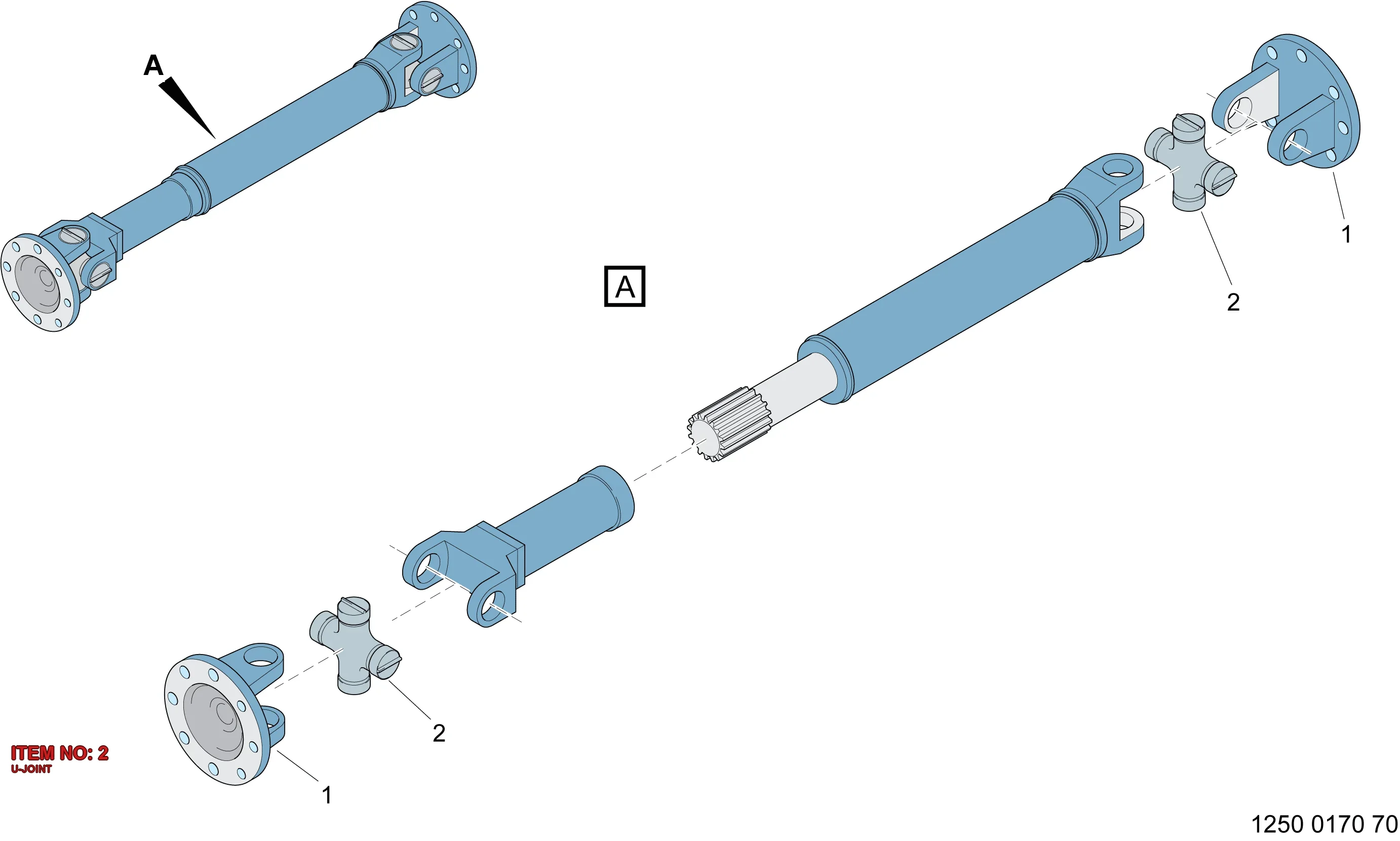 5112 3109 20 U-SEAL - Technical Drawing