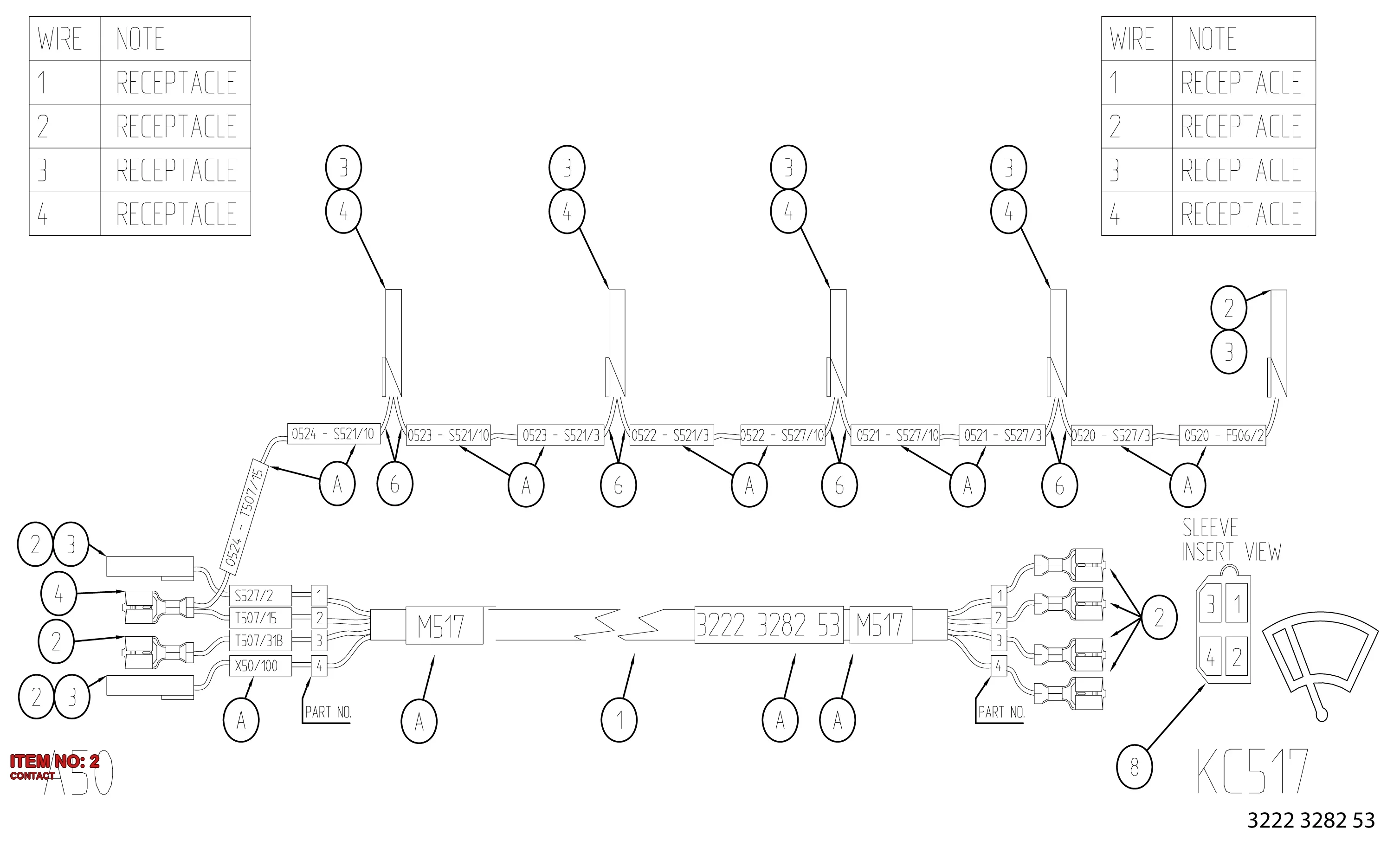 5112 3140 41 CONTACT - Technical Drawing